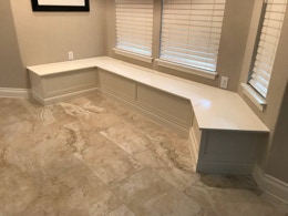 Custom designed, handcrafted window seats, banquettes, rockers