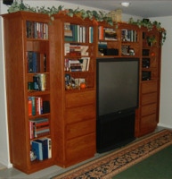 Custom, one-of-a-kind, entertainment and media furniture