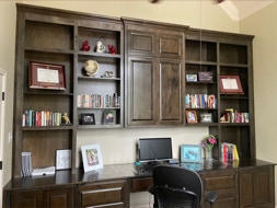 Home and Office computer furniture, bookshelves