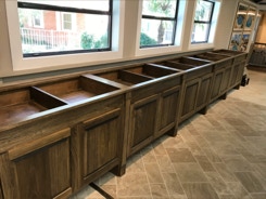 Custom, handcrafted display cases and cabinets