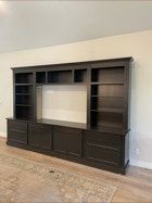 Bookshelves, display cabinets, media/entertainment centers, family room furniture