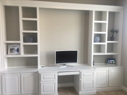 Home and Office computer furniture, bookshelves