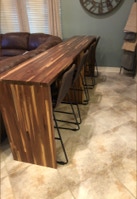 Custom designed, handcrafted window seats, banquettes, rockers