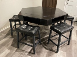 Custom designed, handcrafted window seats, banquettes, rockers, gaming tables