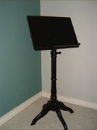Custom, handcrafted music stands