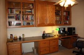 Home and Office computer furniture, bookshelves